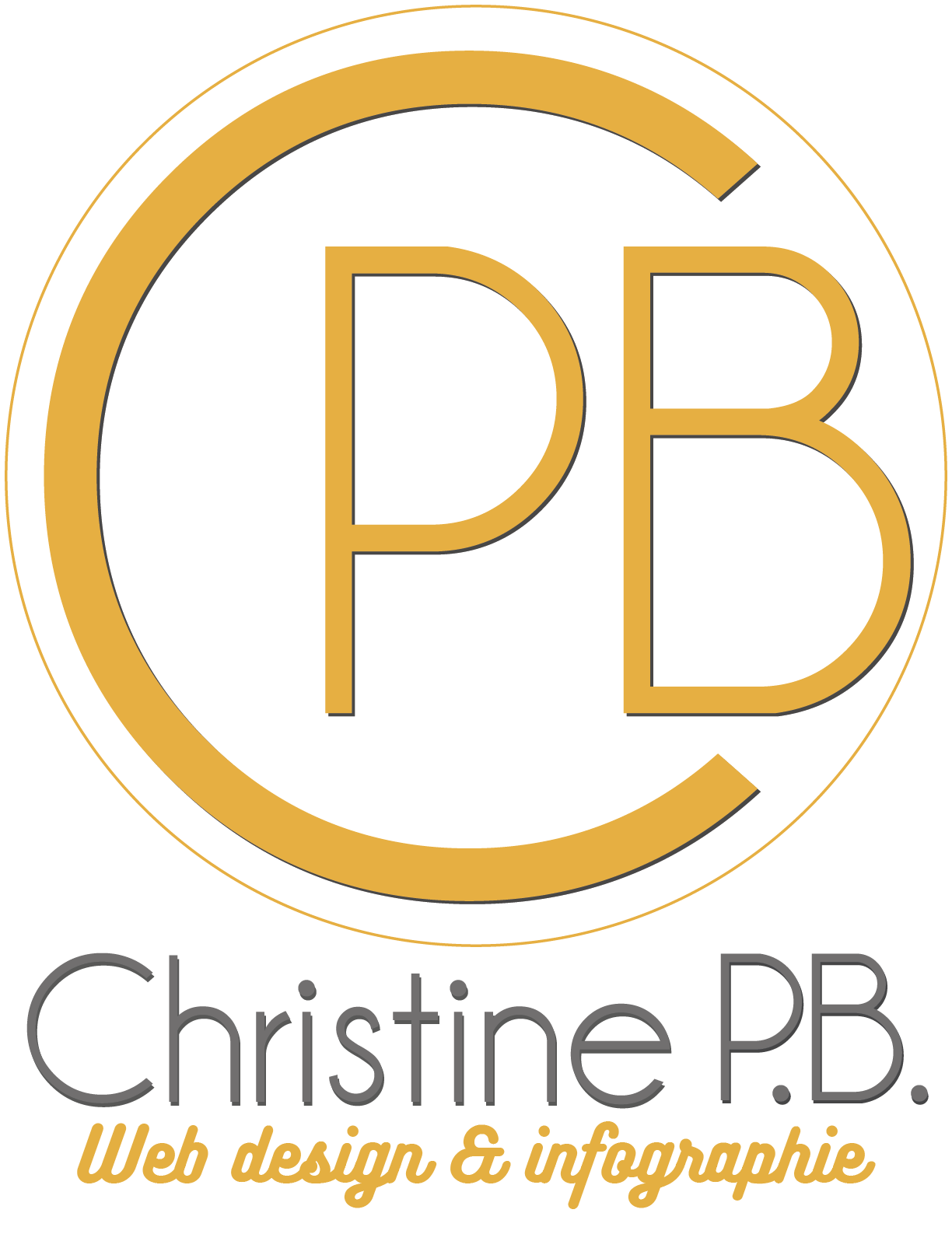 christinepb Cette image représente le logo de Christine PB web design & infographie