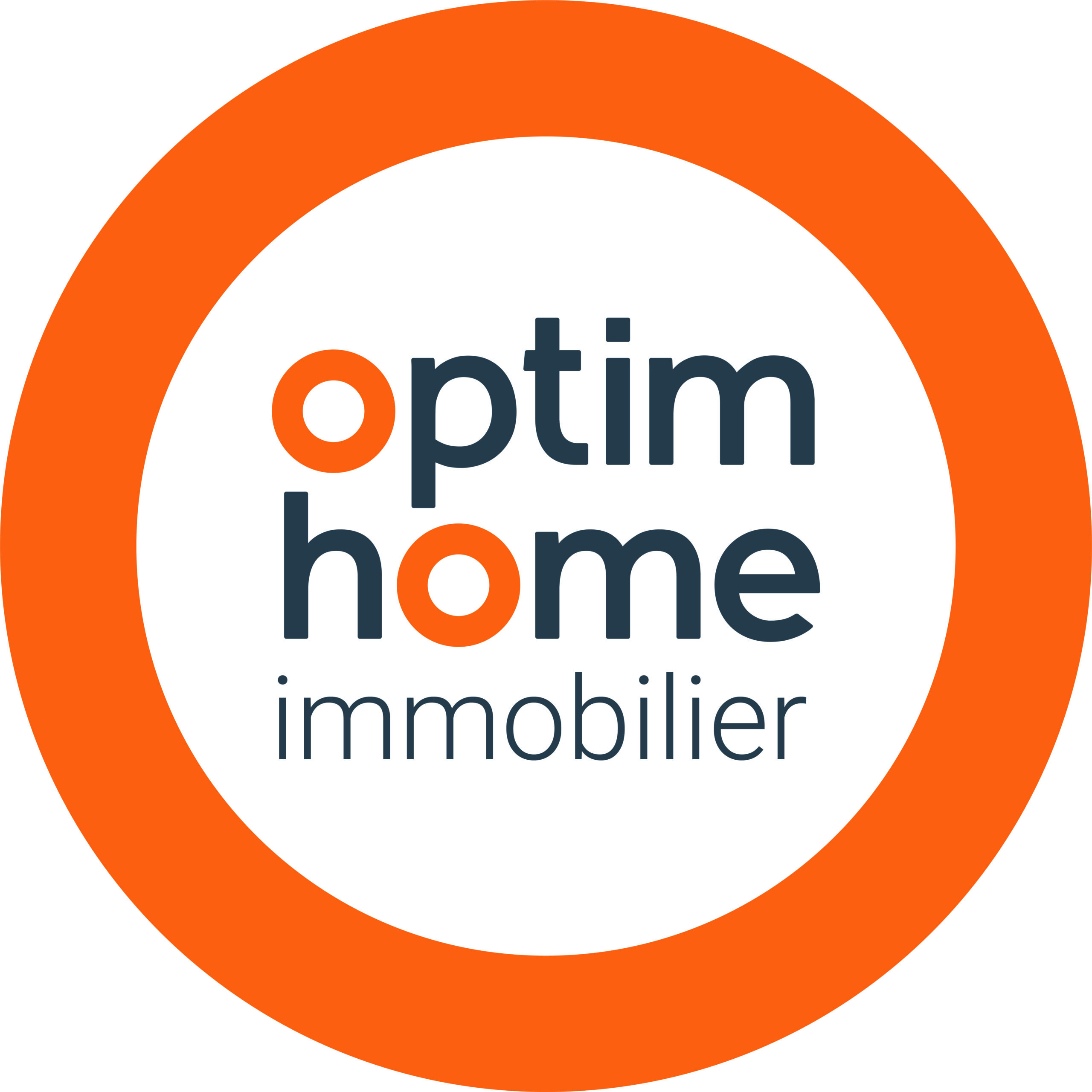 optimhome Cette image représente le logo de Optimhome immobilier Julie Timon
